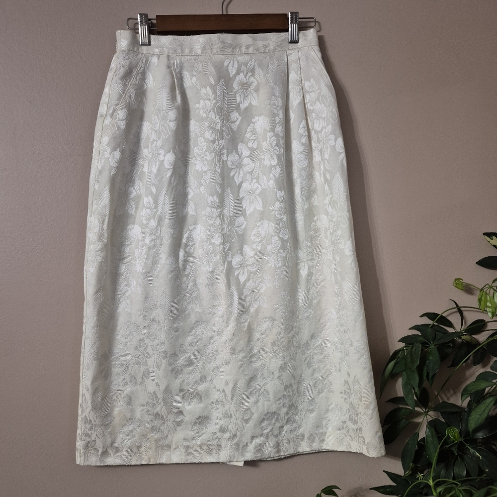 Vintage brocade skirt